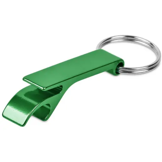 Altitude Tango Recycled Aluminium Bottle Opener Keyholder Green